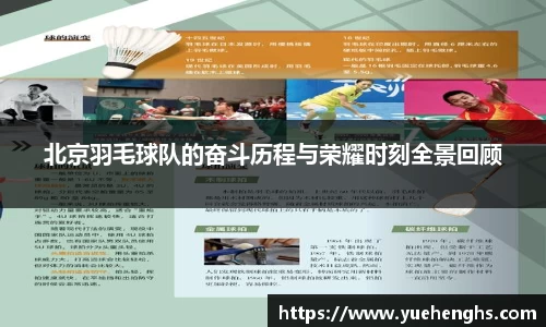 北京羽毛球队的奋斗历程与荣耀时刻全景回顾